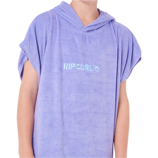 2026 Rip Curl Junior Brand Hooded Towel 007BTO - Bright Blue